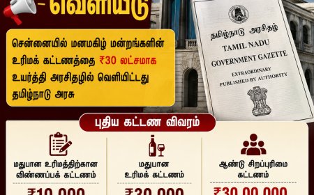 News Update | அரசிதழில் வெளியீடு