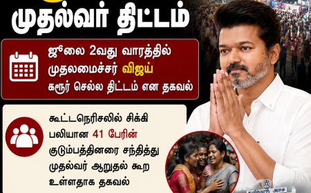 BREAKING | கரூர் செல்ல முதலமைச்சர் விஜய் திட்டம்
