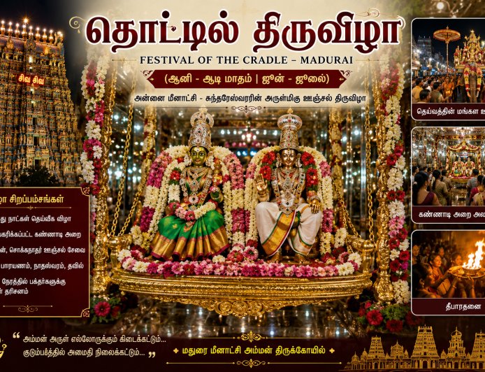 தொட்டில் திருவிழா – பக்தியும் பாசமும் இணையும் மதுரையின் பாரம்பரிய விழா!