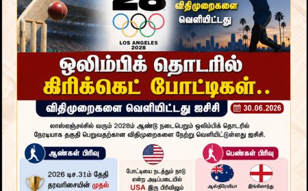 ஒலிம்பிக் கிரிக்கெட் போட்டிக்கான தகுதி விதிமுறைகளை வெளியிட்டது ஐசிசி
