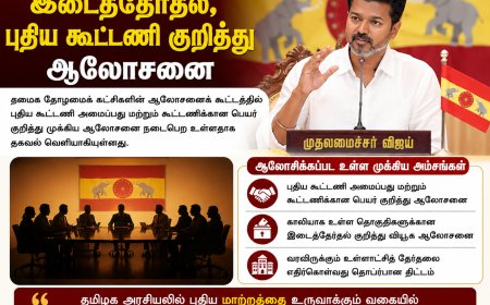 இடைத்தேர்தல், புதிய கூட்டணி குறித்து ஆலோசனை