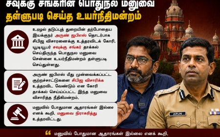 சவுக்கு சங்கரின் பொதுநல மனுவை தள்ளுபடி செய்த உயர்நீதிமன்றம்